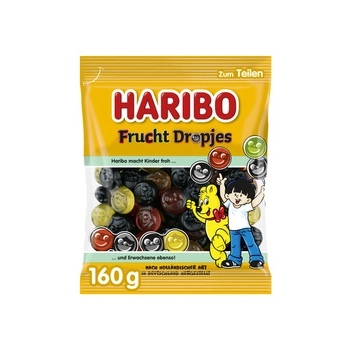 Haribo Frucht Dropjes 160 g