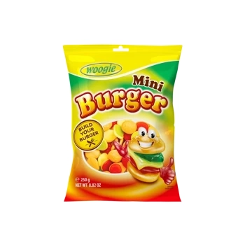 Woogie Mini Burger Żelki 250 g