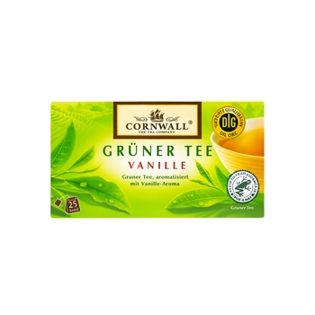 Cornwall Herbata Zielona z Wanilią 25 szt.