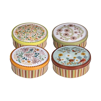 Matheo Ciastka Duńskie Maślane w Puszce Flower 400 g