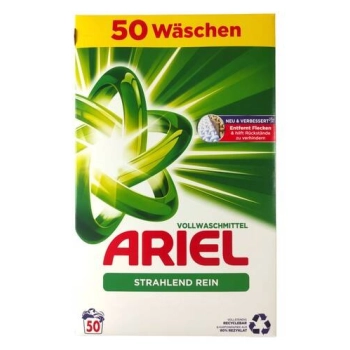 Ariel Strahlend Rein Universalny Proszek do Prania 50 prań DE