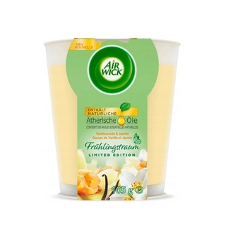 Air Wick Vanilla&Jasmin Świeca Zapachowa 105 g