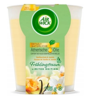 Air Wick Vanilla&Jasmin Świeca Zapachowa 105 g