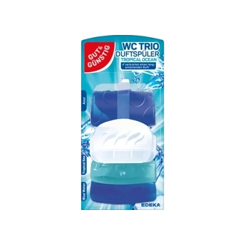G&G WC Trio Tropical Ocean Zawieszka WC 3 x 55 ml