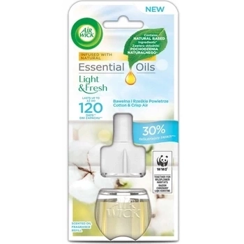 Air Wick Bawełna i Rześkie Powietrze Wkład 19 ml