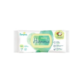Pampers Harmonie Coco Chusteczki Nawilżone 42 szt.