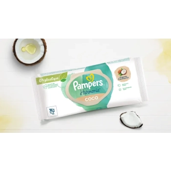 Pampers Harmonie Coco Chusteczki Nawilżone 42 szt.