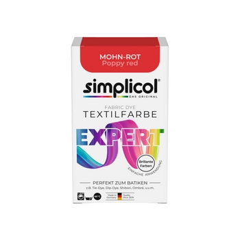 Simplicol Expert Barwnik do Tkanin Mohn-Rot 150 g
