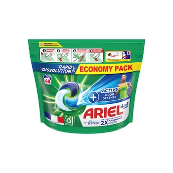 Ariel 4in1 Active Odor Defense Kapsułki do Prania 40 szt.