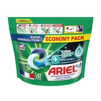 Ariel + Lenor Unstoppables All-in-1 Kapsułki do Prania 40 szt.