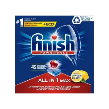 Finish Powerball All in1 Max Citrus Kapsułki do Zmywarki 45 szt.