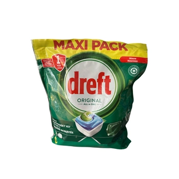 Dreft Original All In One Kapsułki do Zmywarki 76 szt.