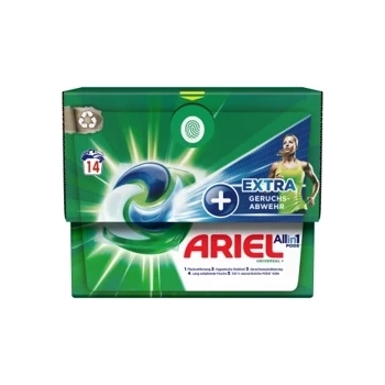 Ariel Universal+ Extra Geruchs-Abwehr Kapsułki do Prania 14 szt.