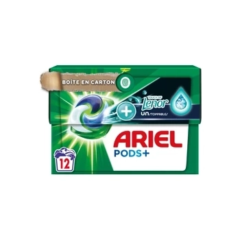 Ariel + Lenor Unstoppables All-in-1 Kapsułki do Prania 12 szt.