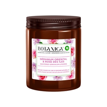 Air Wick Botanica Oosterse Geranium & Rose Świeca Zapachowa 120 g