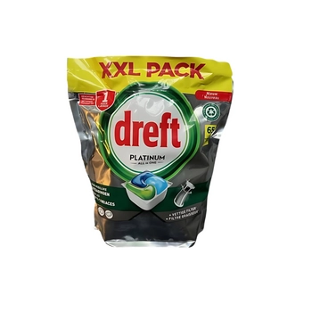 Dreft Platinum All in One Kapsułki do Zmywarki 65 szt.