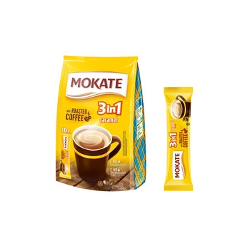 Mokate Caramel 3 w 1 Napój Kawowy 10 szt.