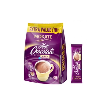 Mokate Milky + Mg Czekolada do Picia 10 saszetek