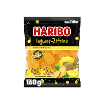 Haribo Ingwer Zitrone Żelki 160 g