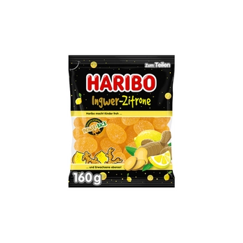 Haribo Ingwer Zitrone Żelki 160 g