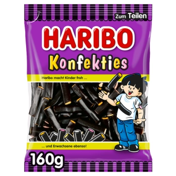 Haribo Lakritz-Konfekt Żelki 160 g