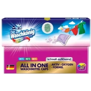 Der Waschkönig Color Kapsułki do Prania 30 szt.