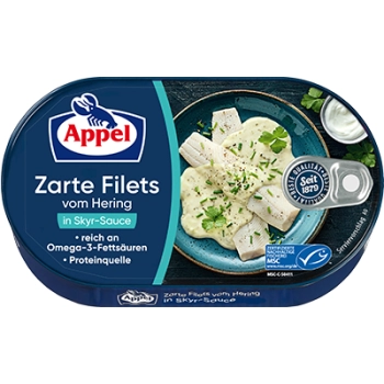 Appel Filety Śledziowe MSC w Sosie Skyr 190 g