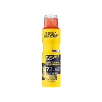 L'oreal Men Expert Invincible Sport 72 h Antyperspirant Spray 150 ml