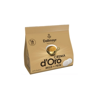 Dallmayr Crema d'Oro Mild & Fein Kawa w Padach 16 +2 szt.