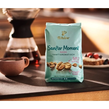Tchibo Sanfter Moment 50% Kofeiny Kawa Ziarnista 500 g