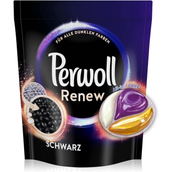 Perwoll Renew Schwarz Kapsułki do Tkanin Czarnych 40 szt.