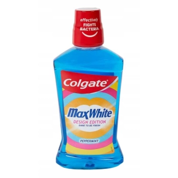 Colgate Max White Peppermint Design Edition Płyn do Płukania Jamy Ustnej 500 ml