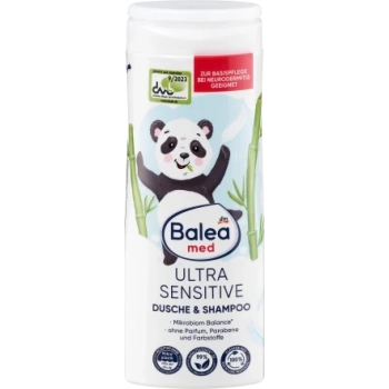 Balea med Ultra Sensitive Żel pod Prysznic i Szampon 2w1 dla Dzieci 300 ml