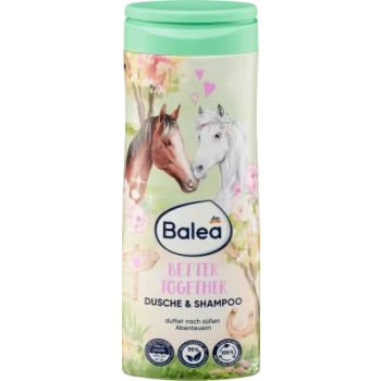 Balea Better Together 2in1 Żel pod Prysznic i Szampon dla Dzieci 300 ml