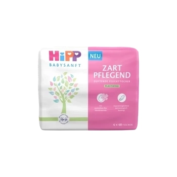 Hipp Zart Pflegend Chusteczki Nawilżone 4 x 48 szt.