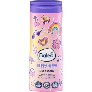 Balea Happy Vibes 4in1 Żel pod Prysznic i Szampon dla Dzieci 300 ml