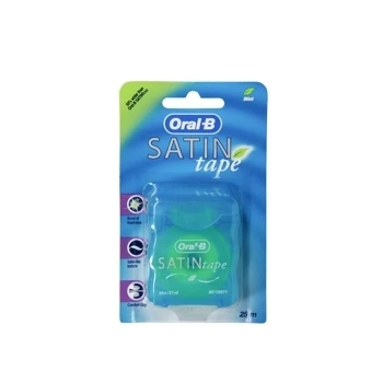 Oral-B Satin Tape Mint Woskowana Nić Dentystyczna 25 m