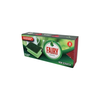 Fairy Originals Non Scratch Gąbki do Naczyń 3 szt.