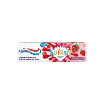 Aquafresh Splash Strawberry 3-8 lat Pasta do Zębów 50 ml