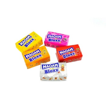 Maoam Bloxx Rozpuszczalna Guma do Żucia 110 g
