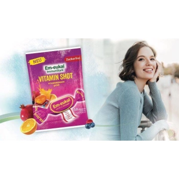 Em-eukal Vitamin Shot Cukierki bez Cukru 75 g