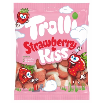 Trolli Kiss Strawberry Żelki 150 g