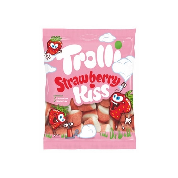 Trolli Kiss Strawberry Żelki 150 g