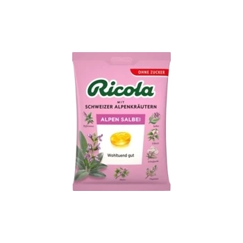 Ricola Alpen-Salbei Cukierki bez Cukru 75 g