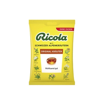 Ricola Original Krauter Cukierki bez Cukru 75 g