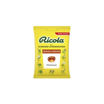 Ricola Original Krauter Cukierki bez Cukru 75 g