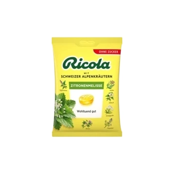 Ricola Alpenkräuter Zitronenmelisse Cukierki bez Cukru 75 g
