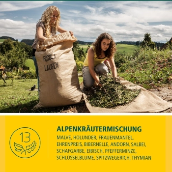 Ricola Alpenkräuter Zitronenmelisse Cukierki bez Cukru 75 g