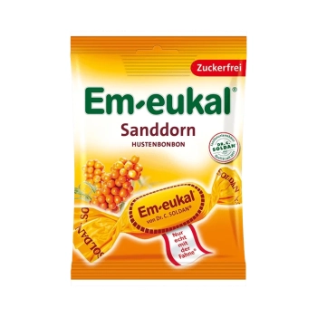 Em-eukal Sanddorn Cukierki bez Cukru 75 g