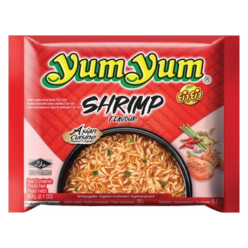 Yum Yum Zupa Instant o Smaku Krewetki z Makaronem 60 g